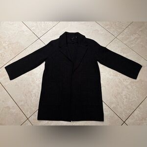 J. Crew Charcoal Sweater Coat